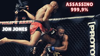 LE 5 TECNICHE ASSASSINE di Jon Jones [upl. by Aleakcim]