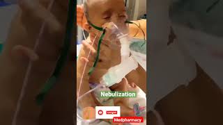 nebulization nebulization procedure nebulization for baby nebulization procedure in hindi [upl. by Enilehcim639]