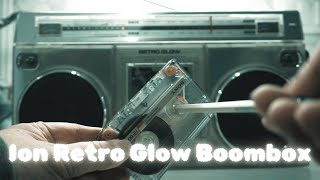 ION Retro Glow Cassette Boombox Nostalgia with a Modern Twist [upl. by Leirza]