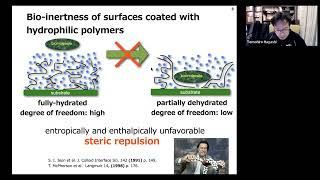 Webinar 2022 Mechanism underlying antibiofouling behavior of molecules at bio interfaces [upl. by Korman]