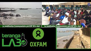 La mobilisation Communautaire pré COP 28 à Joal [upl. by Anatol]