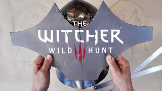 Functional Wild Hunt Helmet Eredin Steel Armor metalworking Witcher 3 [upl. by Lewis]