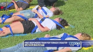 Tornado Drill in Lincoln County [upl. by Gavan]