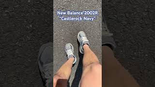 New Balance 2002R “Castlerock Navy” onfeet POV newbalance sneakers [upl. by Haggi]