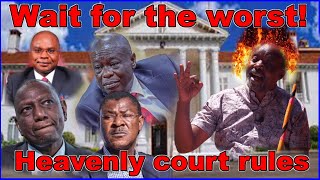 Heavenly courts have made a terrible judgement on Rutos government now wait for the worst [upl. by Irahc]