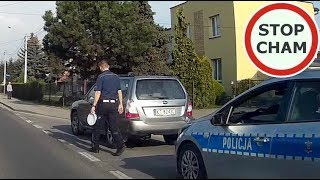 quotWyścigquot spod świateł  omijanie na przejściu i instant karma 81 Wasze Filmy [upl. by Ecinwahs]