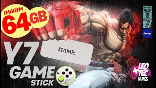 💣BOMBA 0800 FREE  Game Stick Y7 🚀SUPER imagem com 64GB 🔓DESBLOQUEADA  Xseven Emuelec 47 [upl. by Anaiuq]