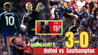 ✅🔥💯ONANA SAVES PENALTY AS DE LIGT AND RASHFORD FIRE MAN UNITED TO 20 VICTORY OVER SOUTHAMPTON✅🔥💯 [upl. by Saerdna]