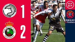 RESUMEN I Unionistas de Salamanca 12 Real Racing Club I PrimeraRFEF I Jornada 24 I Grupo 1 [upl. by Laurene]