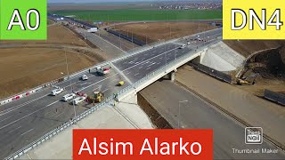 09 MAR 2024 Autostrada A0DN4 Oltenitei MARCAJE PE PASAJ Alsim Alarko [upl. by Phenice]