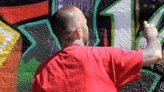 3 Tips for Creating a Large Mural  Graffiti Art [upl. by Denney]