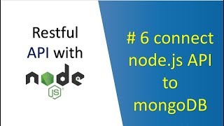 Rest API with nodejs  connect nodejs rest API with mongoDB in HINDI [upl. by Aicilef]