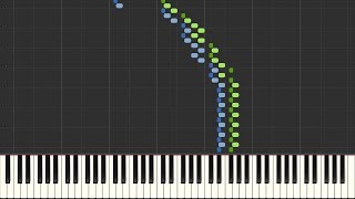 W A Mozart  Le Nozze di Figaro Overture Piano Solo tutorial [upl. by Scarlet498]