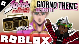 TUTORIAL How To Get GIORNO THEME MEME  Best Part amp Full Song Roblox ID BOOMBOX [upl. by Gnanmas]