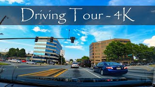 Gainesville Georgia  Driving Tour  4K  USA [upl. by Inaluiak]