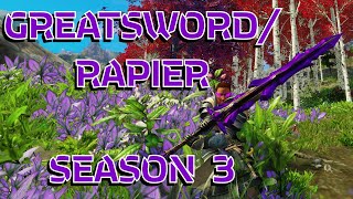 PVP  GREATSWORDRAPIER CLIPS  NEW WORLD [upl. by Akinal]