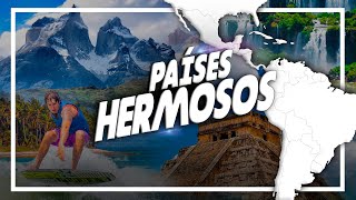 Los 10 países MÁS HERMOSOS de América Latina [upl. by Ramberg]