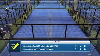 DAVATO\ZANCHETTA VS OLMO\LIVIONI  FINALE FEMMINILE  1 TAPPA TOUR DI ROMA 2024 [upl. by Iline]