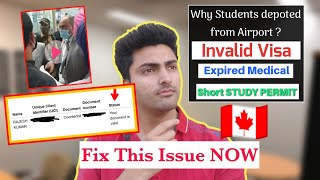 🇨🇦 Canada Inactive Visa Issue Medical Expired  How to fix it  Counterfoil document  IRCC Webform [upl. by Jona]