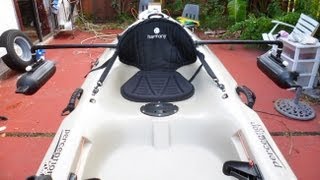 DIY  Homemade Kayak Stabilizers Outriggers  Pontoons  part  1  HD  16 [upl. by Deaner454]