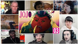 Giorno Meets Polpo Reaction Mashup JJBA Golden Wind  Episode 03 [upl. by Alinoel]