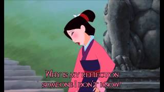 Mulan  Reflection  Lyrics [upl. by Lowson]