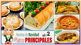 🎅5 RECETAS para la CENA o COMIDA de NAVIDAD 🎄que PUEDES HACER el DÍA de ANTES😋¡DELICIOSOS [upl. by Gloriana]