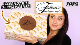 CALENDARIO DELLAVVENTO FEDERICO FASHION STYLE 2021 🎁 [upl. by Rocher110]