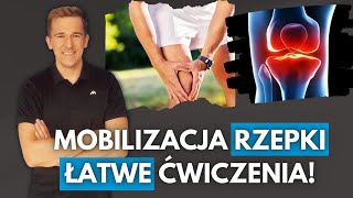 MOBILIZACJA RZEPKI poprawa zgięcia stawu kolanowego [upl. by Chapen]