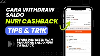 Tips dan Trik  Cara Tarik Saldo Bonus di Nuri Cashback [upl. by Alodee507]