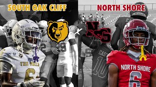 DALLAS amp HOUSTON POWERHOUSE MATCHUP South Oak Cliff vs North Shore 2024 Texas High School Football [upl. by Eeroc]