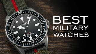 18 of the Best Military Watches Seiko Casio Marathon Tudor amp More [upl. by Aynatal]