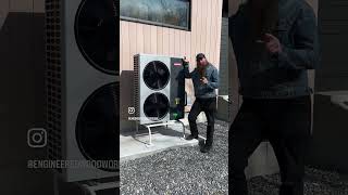 Heating with AirtoWater Heat Pumps in New England  No Backup Needed [upl. by Nidak370]