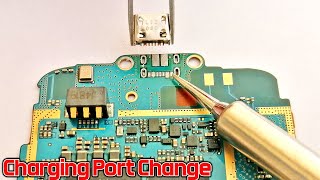 How to change replace any smartphone USB charging port jack pin base [upl. by Huba]