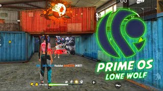 Prime Os Free Fire Lone Wolf Gameplay  Prime OS vs Phoenix Os  Prime Os FreeFire  Free Fire [upl. by Boycie]