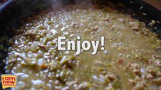 Green Chile With Pork Recipe [upl. by Ahsetan]