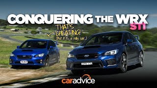 How to drive fast in a Subaru WRX STI [upl. by Ahsiad]