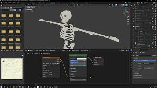 Unshaded or Fullbright material in Blender 4 no shadows fully lit [upl. by Calida]