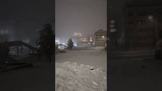 Snow in Amman Jordan 2022 [upl. by Craner]