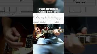 Far Behind Candlebox Guitar Solo Cover candlebox farbehind grunge guitarsolo guitarcover [upl. by Kassi768]