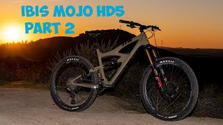 Ibis Mojo HD5  Climbing amp Downhill Review  Part 2 [upl. by Aerdied]