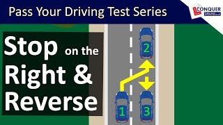 Pull up on the Right and Reverse Two Car Lengths  Driving Test Manoeuvre UK [upl. by Meier659]