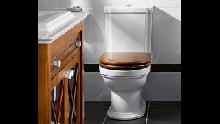 Villeroy Boch Hommage Toilet with cistern Виллерой Бош хоммаж напольный унитаз с бачком [upl. by Lekzehcey]