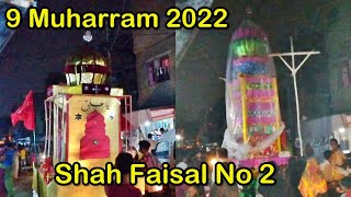 9 Muharram 2022 Tazia  Shah Faisal Colony NO 2  Ayan Vlogs Karachi [upl. by Halyahs]