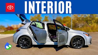 Interior Review Review  2024 COROLLA XSE by Toyota [upl. by Stoughton644]