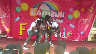 Future Leaders performs  the Bambini show at Efua Sutherland park [upl. by Held]