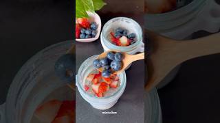 Overnight oats เมนูสายเฮลตี้ overnightoatmeal healthyfood healthy อร่อยบอกต่อ [upl. by Aizirk]