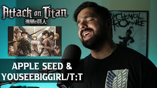 Attack on Titan quotYouSeeBIGGIRLTT Apple Seed X Vogel Im Käfigquot Epic Cover  Feat Hurakion [upl. by Llehsar]