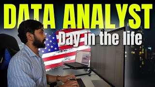 Day in the Life of a Data Analyst in USA [upl. by Louise59]