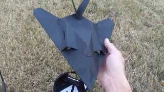 Micro F117 Stealth Fighter RC Jet for Pdf plans foamconceptjetscom [upl. by Hanikahs]